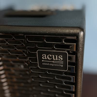 Acus One For Strings 6T 130-Watt Acoustic Combo 2019 - 2020 - Black image 3