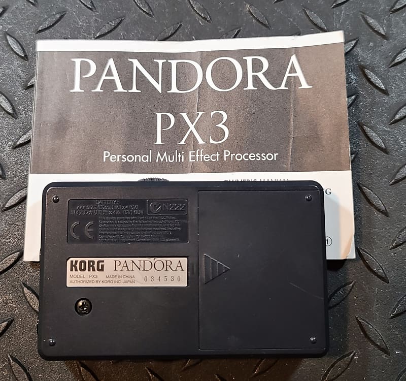[美品] KORG PANDRA PX3T KORG PX3T ToneWorks Guitar Personal Multi Effect Processor