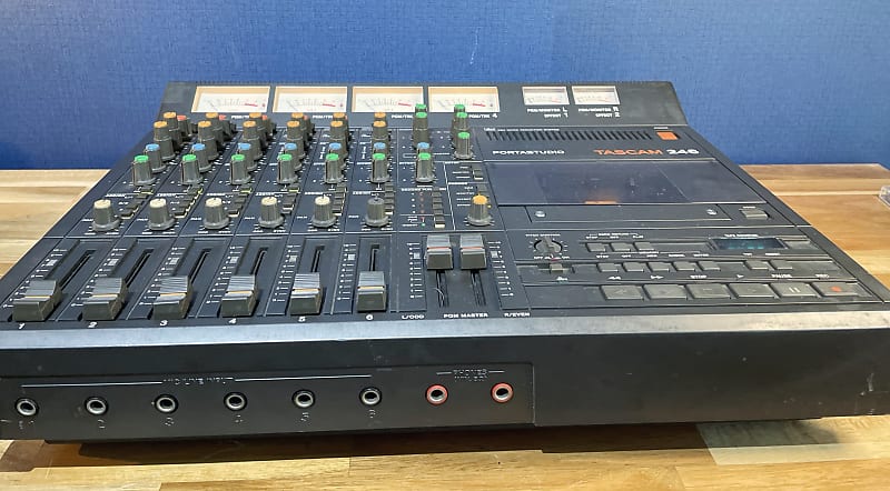 TASCAM Portastudio 246 4-Track Cassette Recorder - Brown | Reverb