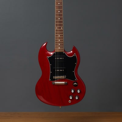 GIBSON SG STANDARD ‘61 Cherry Gibson SG Standard '61 Stopbar - Vintage Cherry | Long & McQuade