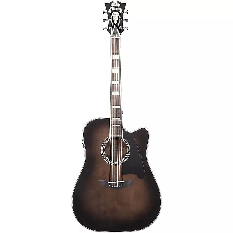 D'Angelico Excel Bowery Dreadnought with Cutaway and Electronics 2015 - 2018 image 1