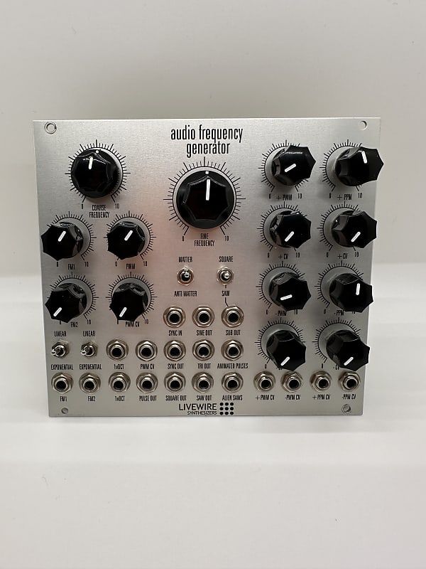 Livewire Synthesizers Audio Frequency Generator (AFG) Eurorack Oscillator Module image 1