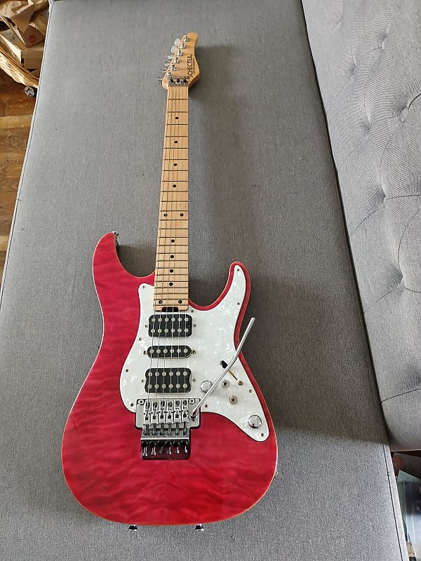 ギター SCHECTER SD-2-24-AL RED (MADE IN JAPAN) SCHECTER シェクター SD-2-24-AL / RED / Maple Fingerboard 【OUTLET