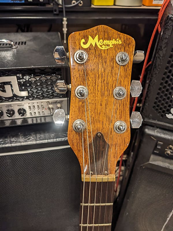 Vintage Late-70's Memphis MG300 Neck-Thru Double-cut Made in