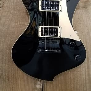 Fernandes Ravelle Steeler Black Seymour Duncan Pickups | Reverb