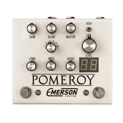 Emerson Custom Pomeroy Pedal White for sale
