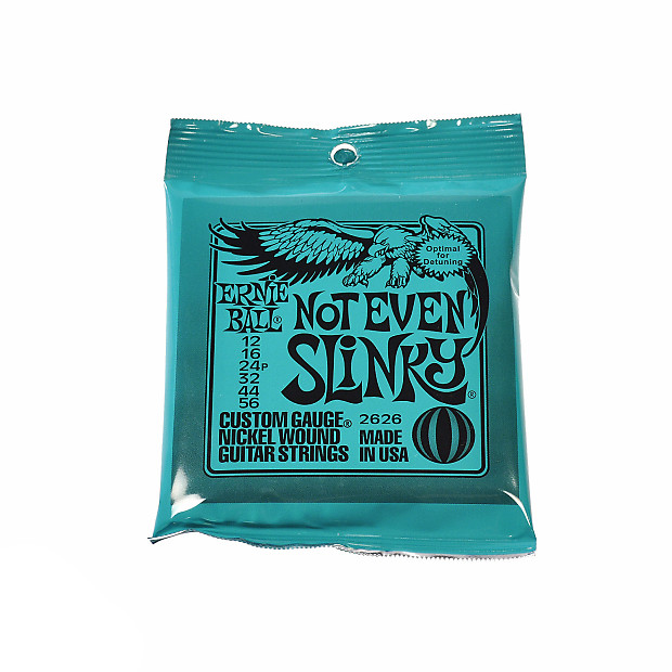 Ernie Ball 2626 Not Even Slinky Electric Guitar Strings, .012 - .056 image 1