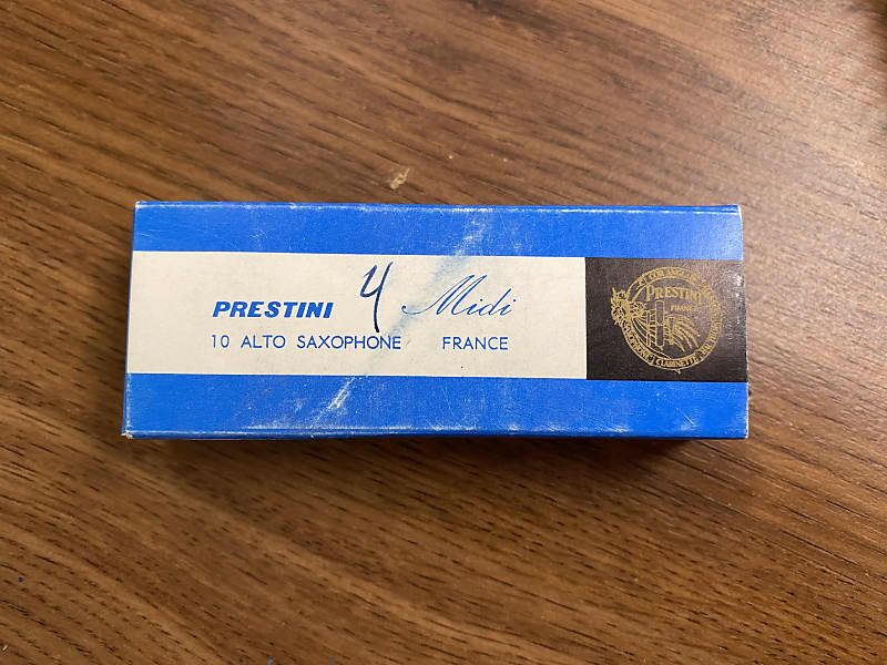 Prestini 4 alto sax reeds Reverb