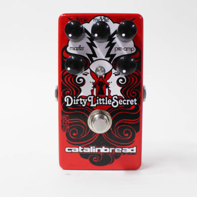 Catalinbread Dirty Little Secret Red Foundation Overdrive Guitar Effect Pedal image 2