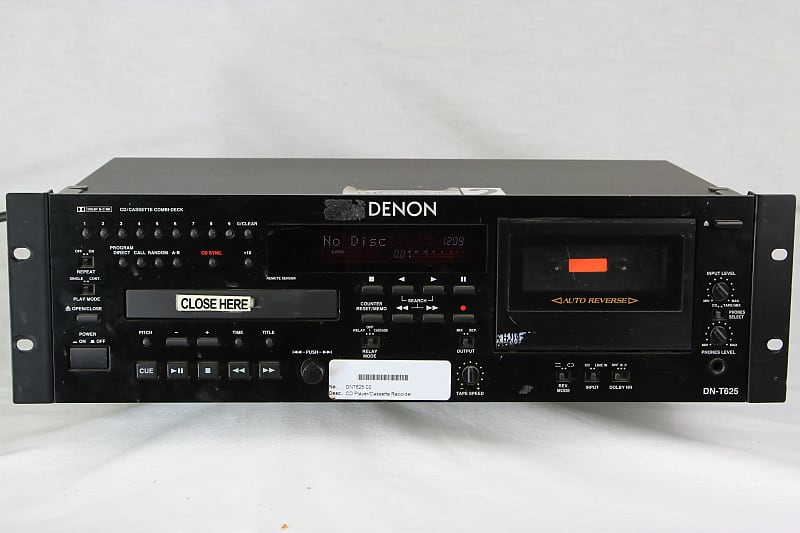 Denon DN-T625 CD Cassette Combo Deck | Reverb