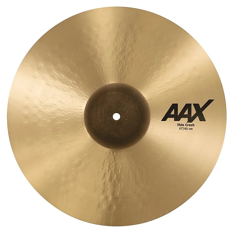 Sabian 17" AAX Thin Crash Cymbal image 1