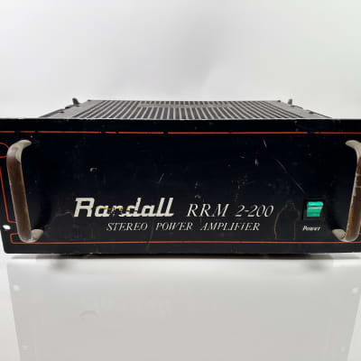 Randall RRM 2-200 Vintage Stereo Power Amplifier | Reverb