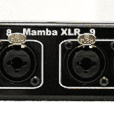 Mamba 16 XLR Combo (XLR/TRS/TS) to 16 XLR Male 1RU XLR Patch Bay image 2
