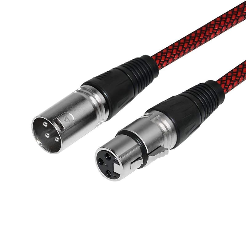 Xlr Cable 15Ft 2Pack Male To Female, Microphone Xlr Cable 3 Reverb