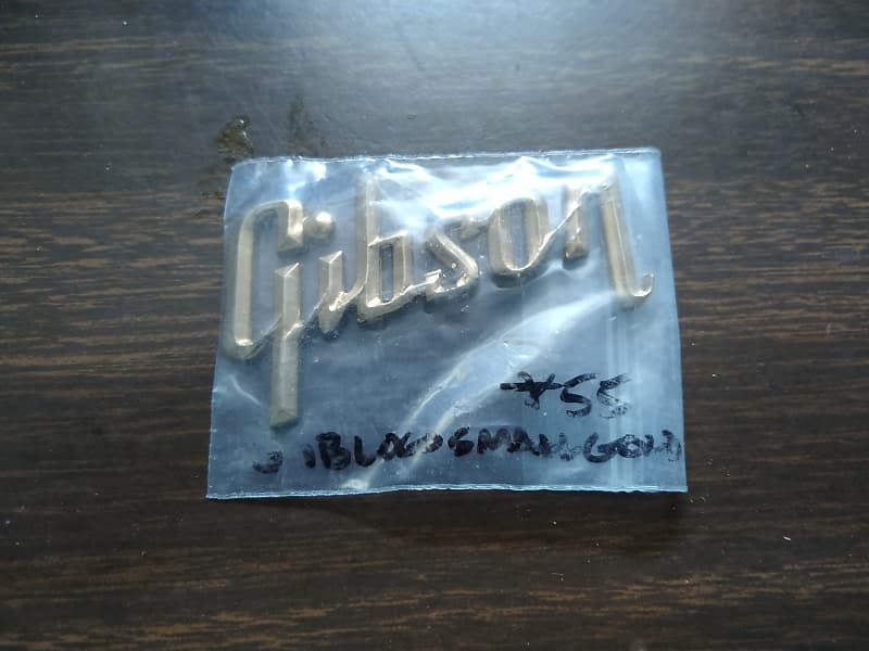 Gibson Amplifier amp emblem restoration part for luthier Reverb