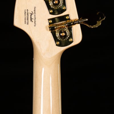 Squier 40th Anniversary Precision Bass Gold Edition Black (735) image 6