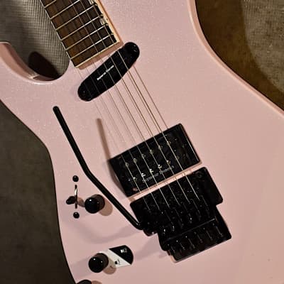 ESP Left Handed LTD Mirage '87 2020 Pearl Pink Lefty Guitar image 3