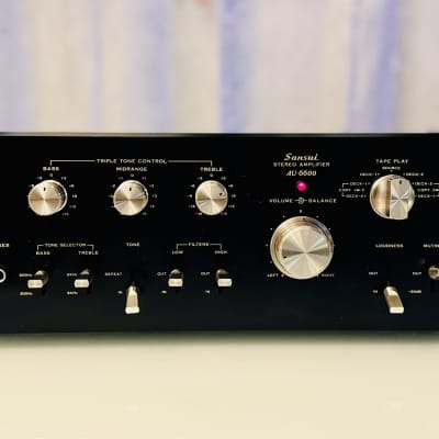 Sansui AU-α607 Integrated Amplifier In Very Good Condition | Reverb