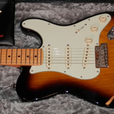 Fender USA Limited Edition Strat-Tele Hybrid MN 2TSB with case used 2017 image 2
