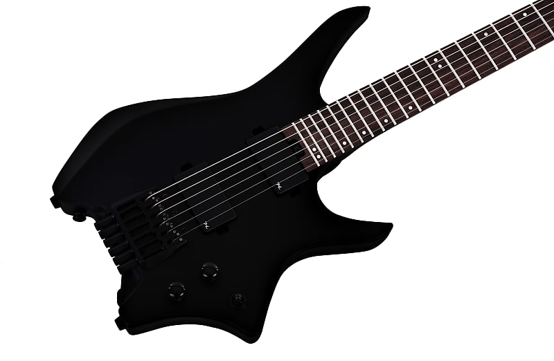 HILS NEXT Series Headless Guitar - Black | Reverb