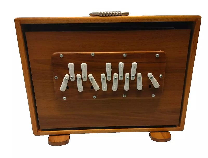 Professionelle MEDIUM Shruti Box, Surpeti, Swar-peti, Teak Wood 440 Hz C3-C4,13T image 1
