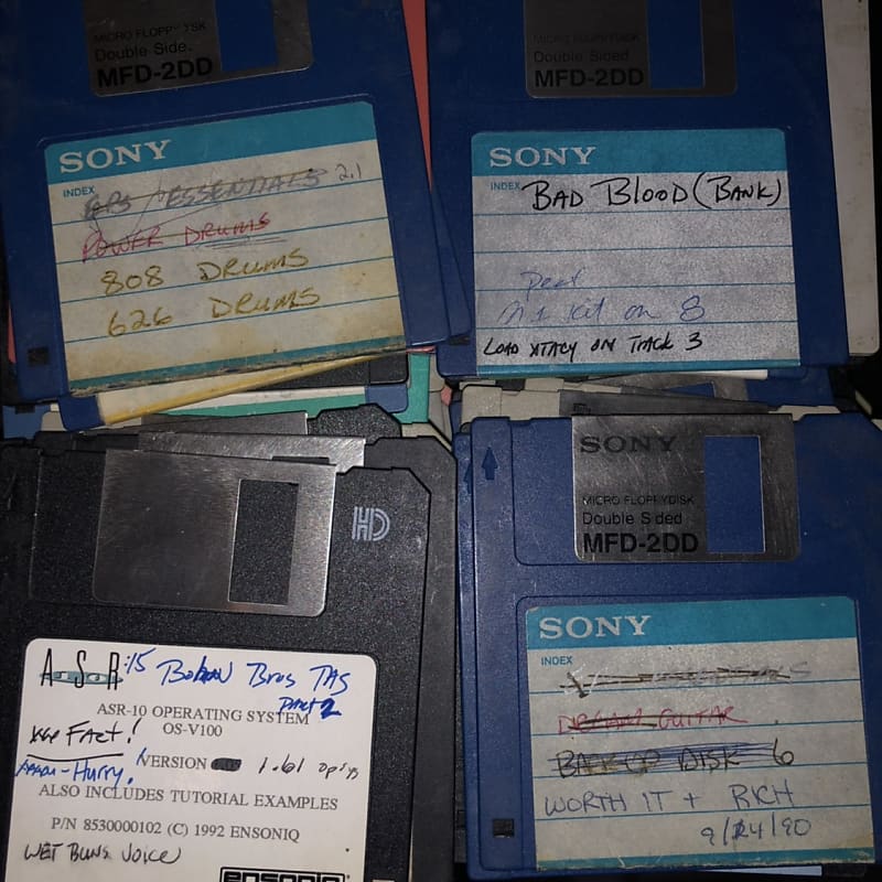 HUGE Ensoniq sample floppy disk collection for Eps 16+, Reverb