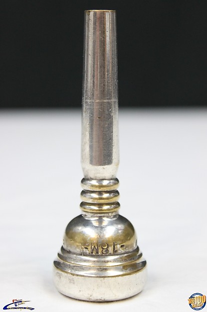 Vintage Rudy Muck 18M Trumpet Mouthpiece, Cushion Rim #28409