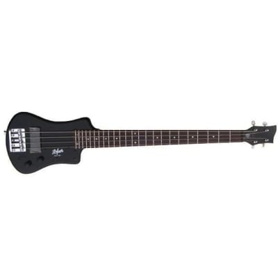 Hofner HCT-SHB Shorty Electric Travel Bass, Black for sale