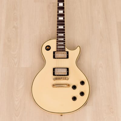 1980 Tokai Love Rock Custom model LC60 Vintage White, 100% Original w/ Case image 2