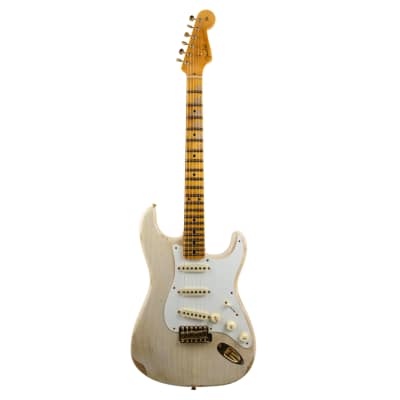 Fender Custom Shop Limited Edition '57 Stratocaster 2022 - Aged White Blonde - Relic image 3