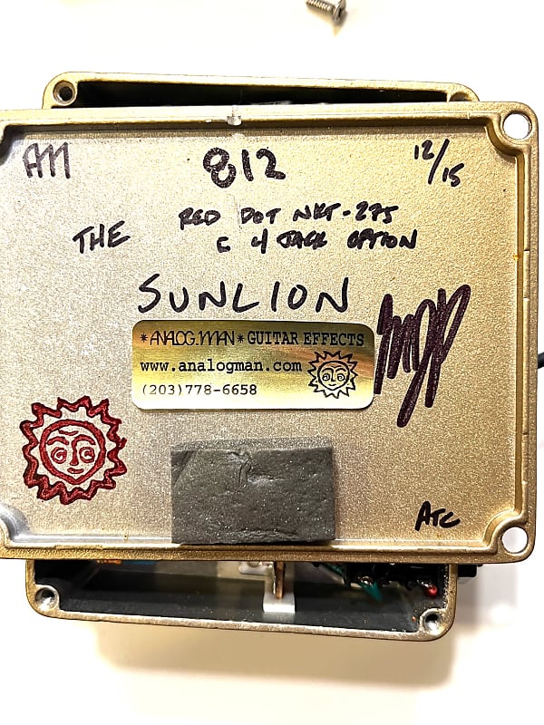 ANALOGMAN SUNLION 4-JACK NKT-275 RED DOTS! RARE!!