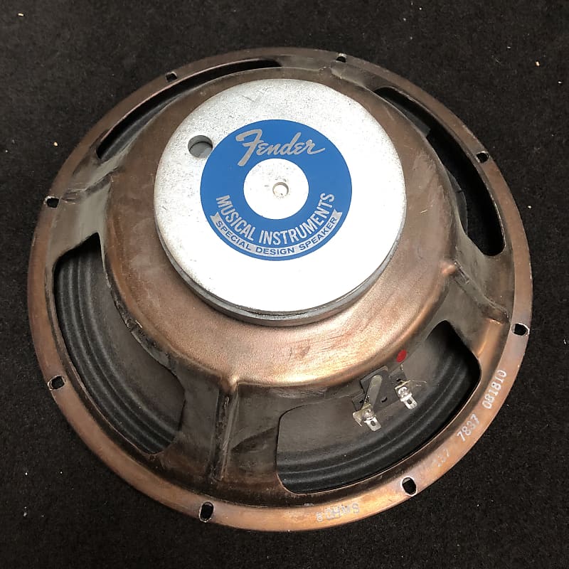 Vintage Fender CTS 1978 12” 8 Ohms Speaker (FOR PARTS) | Reverb
