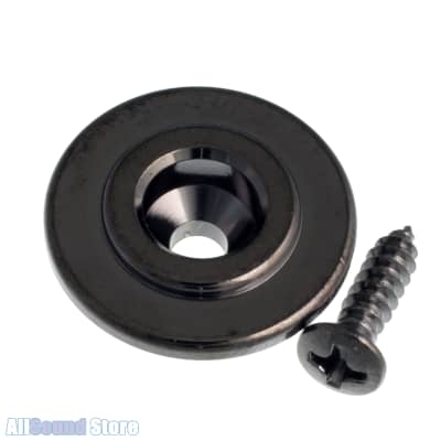 GOTOH RB20 Vintage Style Round String Retainer Guide for Fender® P/Jazz Bass - Cosmo Black