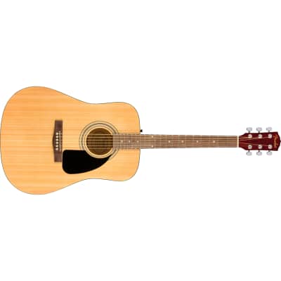 Fender FA-115 Dreadnought Acoustic Guitar Pack, Natural, Walnut Fingerboard image 2