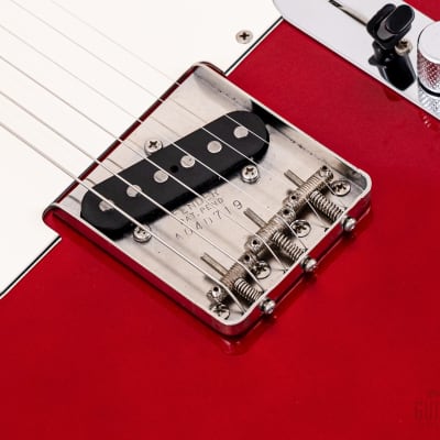 1990 Fender Telecaster Custom '62 Vintage Reissue TL62B-650 Candy Apple Red Near-Mint, Japan MIJ Fujigen image 8