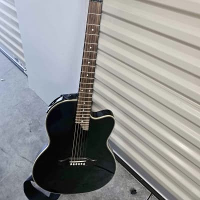 Epiphone SST Chet Atkins Black with Hardcase ! | Reverb