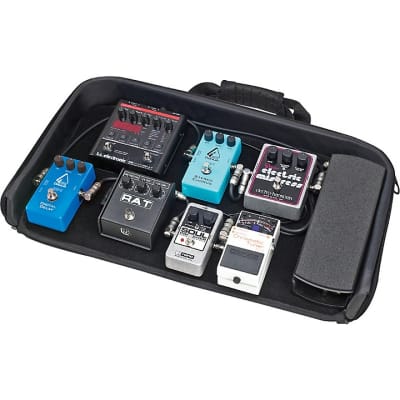 Rockhouse Portable Handheld Gig Bag Abrasion Proof Thicken Fabric Pedalboard Carry Bag Large Size Guitar Pedal Board Case Guitar Accessories