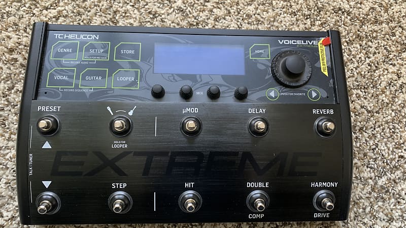TC Helicon VoiceLive 3 Extreme Multi-Effect Unit | Reverb