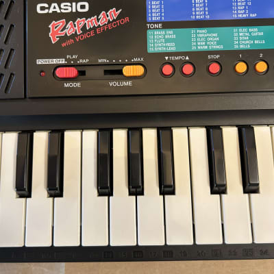 Casio RAP-1 32-Key Keyboard 1990 - 91 Excellent Condition with mini Microphone image 5