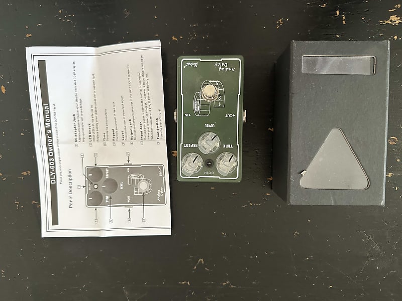 Belcat Analog Delay 2018 Green Reverb