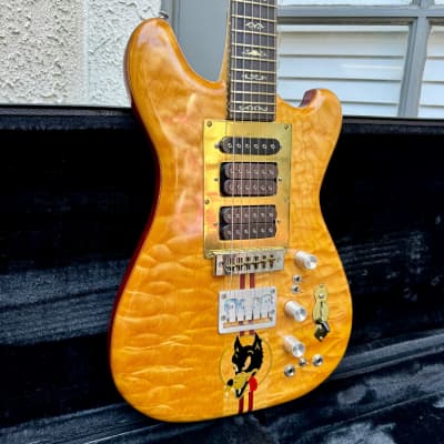Robert Rusch Jerry Garcia Wolf Guitar Replica image 23