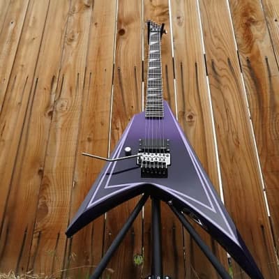ESP LTD  SIGNATURE SERIES Alexi Hexed Purple Fade w/Pinstripe Left Handed 6-String Guitar image 5