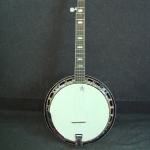 Vintage Iida Custom Made Model 231 5-String Closed Back Banjo W/Hardshell Case image 1