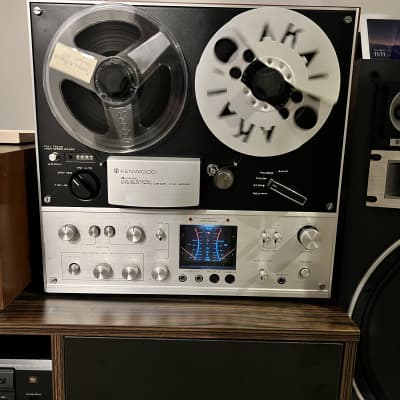 Kenwood KW-5066 Stereo 4 head reel to reel Tape Deck Vintage rare