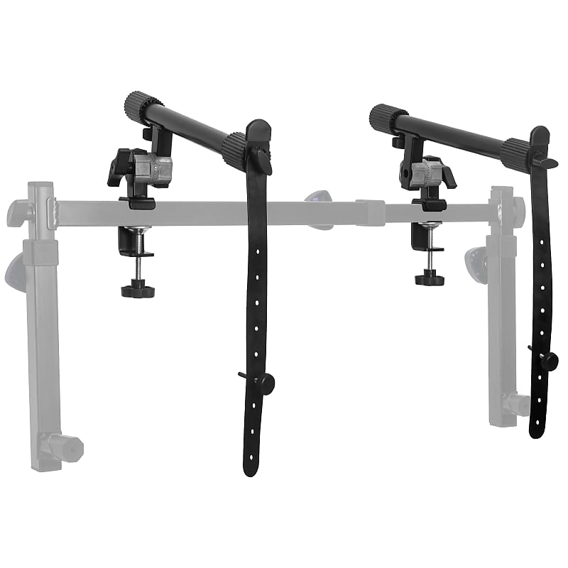 Liquid Stands 2 Tier Keyboard Stand Attachment with Straps Reverb