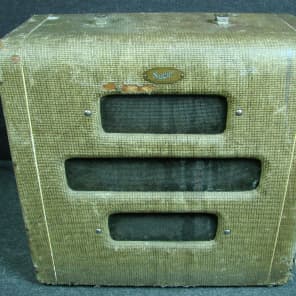 Vintage Early 50's Supro Valco Supreme 1x10" All Tube Guitar Combo Amplifier Two 6V6 Power Tubes image 1