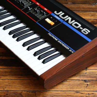 1983 Roland Juno-6 61-Key Polyphonic Synthesizer image 8