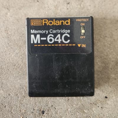 Roland M-64C Memory Cartridge for TR-707, TR-727, TR-909, JX-3P, JX-8P, JX-10