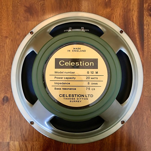 Celestion g12m heritage hotsell greenback