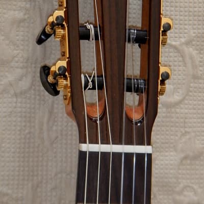 2021 Kenny Hill Estudio 628 short scale classical guitar. cedar top image 9